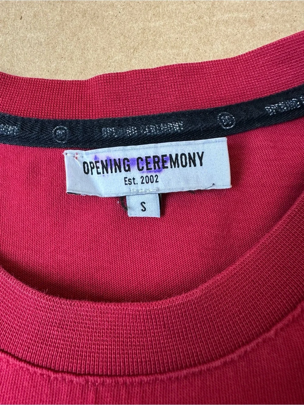 Opening Ceremony “Mirrored Graphic” Soft Crewneck Tee